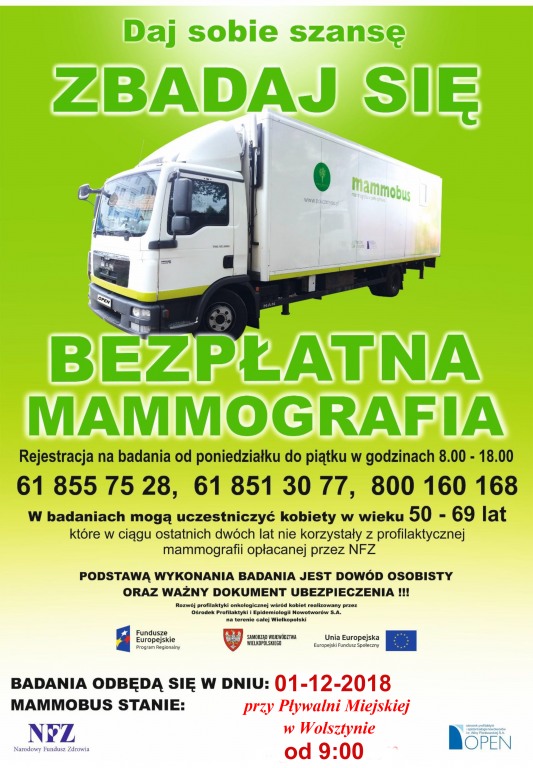 Bezpatna mammografia